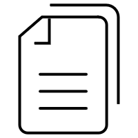 Icon für regelmäßigen Papierbedarf