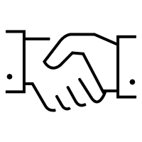 Icon persönliche Begrüßung