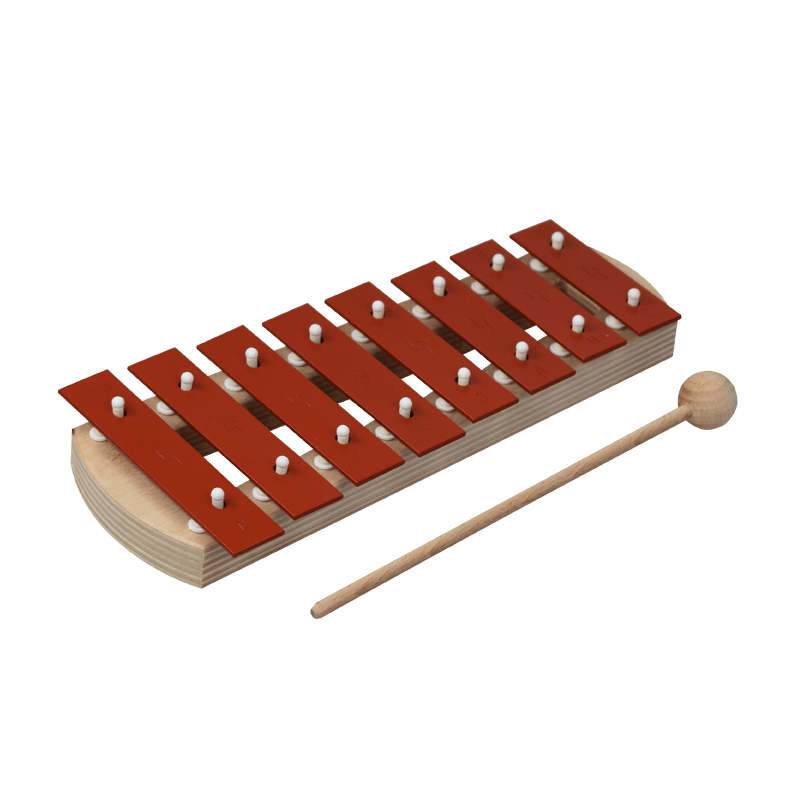 Metallophon aus Holz