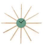 Wanduhr Lunara Sol - türkis