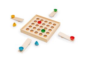 Huthüpfspiel aus Holz