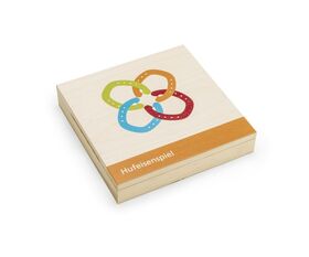 Box - Wurfspiel mit Hufeisen