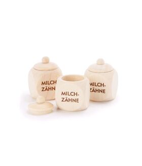Milchzahndose aus sozialer Werkstatt