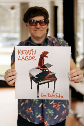 Schallplatte „Der Rote Faden“ von Kreativ Labor