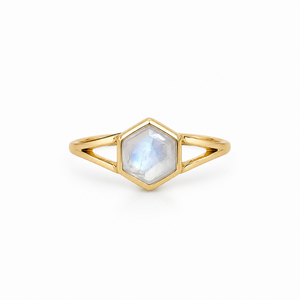 VANA Avenor Mondstein Ring | Gold
