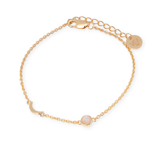 VANA Luz Opal Armband | Gold